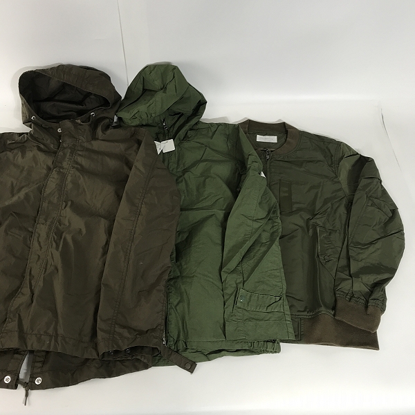 実際に弊社で買取させて頂いた【おまとめ/未使用含む】URBAN RESEARCH/アーバンリサーチ DOORS 等 ミリタリージャケット