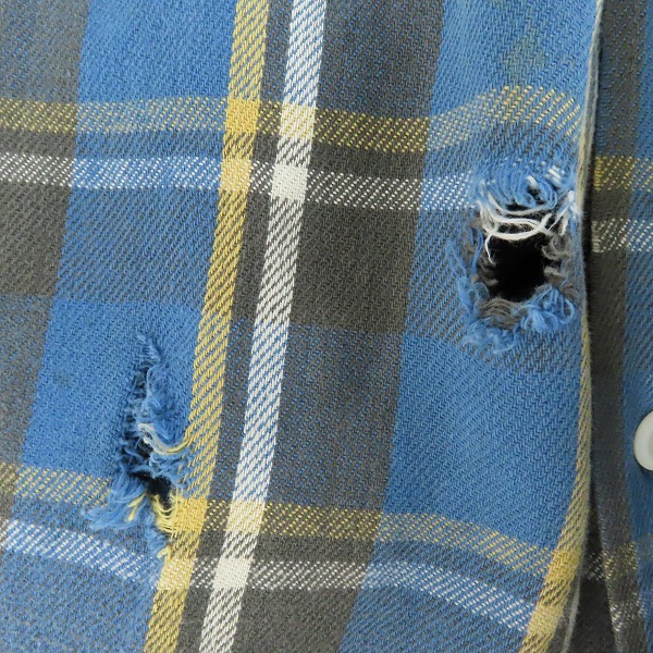 実際に弊社で買取させて頂いたBIG MAC PENNEYS/ビッグマック 60s ヴィンテージ ヘビーネルシャツ/XLの画像 3枚目