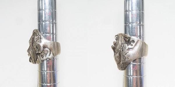 実際に弊社で買取させて頂いた【ギャラ付き】CRAZY PIG/クレイジーピッグ EINSTEIN RING/アインシュタイン リング 16-18号の画像 8枚目