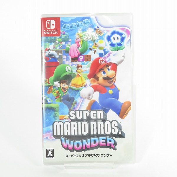 実際に弊社で買取させて頂いた【未開封】Nintendo Switch/ニンテンドースイッチ ソフト 任天堂 スーパーマリオブラザーズ ワンダー