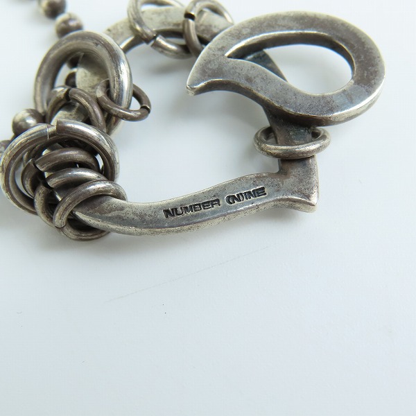 実際に弊社で買取させて頂いたNUMBER (N)INE/ナンバーナイン×Jam Home Made/ジャムホームメイド ハート涙ネックレスの画像 4枚目