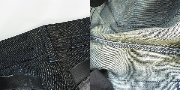 実際に弊社で買取させて頂いたDOLCE&GABBANA/ドルチェ&ガッバーナ 14 GOLD ブラックテープ デニムパンツ G33CLD/G8A40/46の画像 9枚目