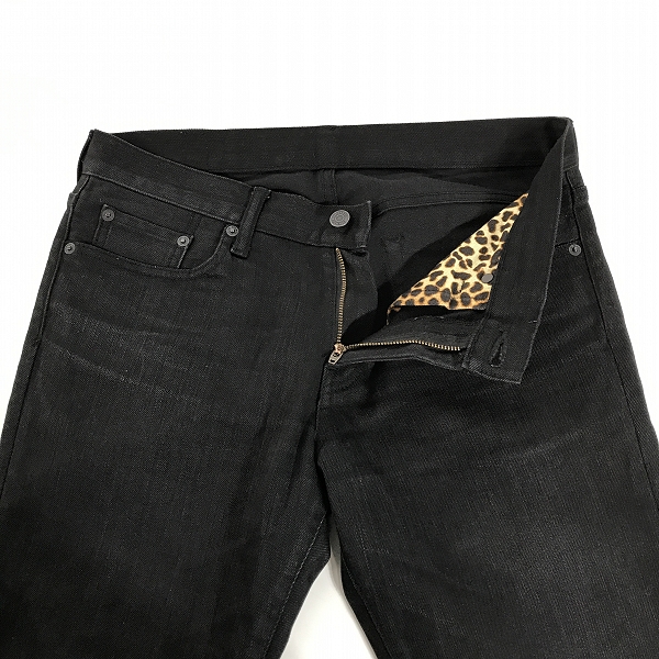 実際に弊社で買取させて頂いたHYSTERIC GLAMOUR×野口強/ヒステリックグラマー×ノグチツヨシ スキニーデニムパンツ USED加工 0243AP13/31の画像 5枚目
