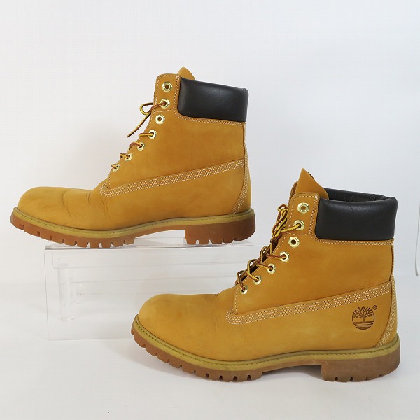 実際に弊社で買取させて頂いたTimberland/ティンバーランド プレミアム 6インチ ウォータープルーフ ブーツ 10061/10Wの画像 3枚目