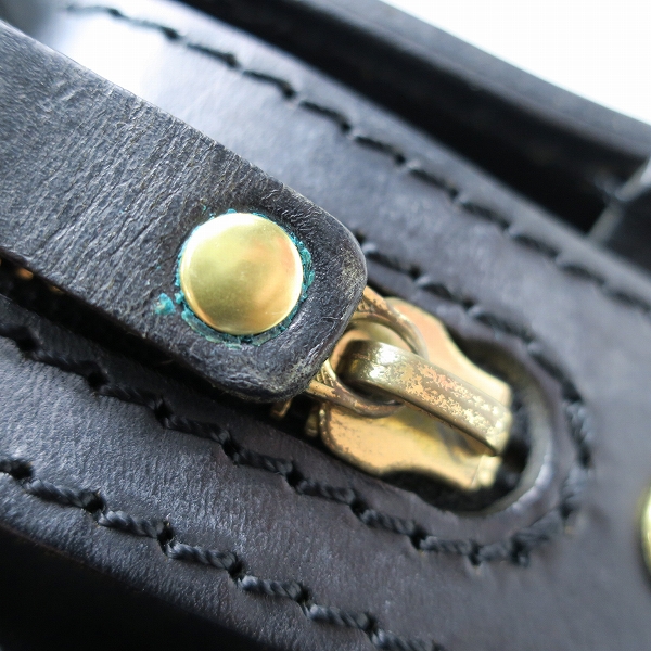 実際に弊社で買取させて頂いたHERZ/ヘルツ 二本手ビジネスバッグ レザーブリーフケース BW-24の画像 7枚目