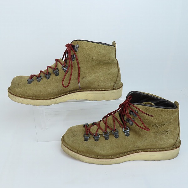 実際に弊社で買取させて頂いたDanner/ダナー MOUNTAIN LIGHT CRISTY TAN SUEDE GORE-TEX マウンテンライト タンスエード ブーツ 45500X US8.5の画像 3枚目