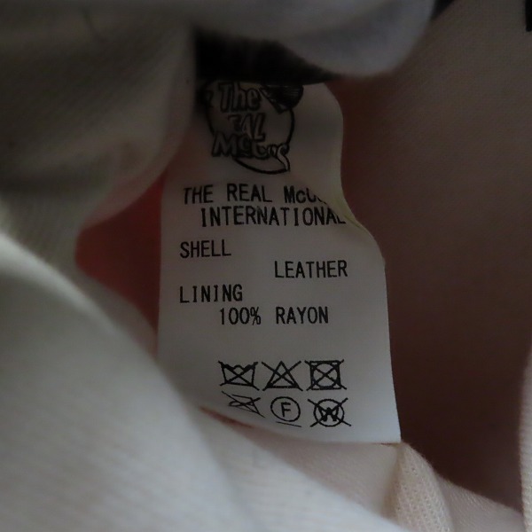 実際に弊社で買取させて頂いたTHE REAL McCOY'S/リアルマッコイズ G-1 襟ファー レザーフライトジャケット AN-J-3A/36の画像 3枚目