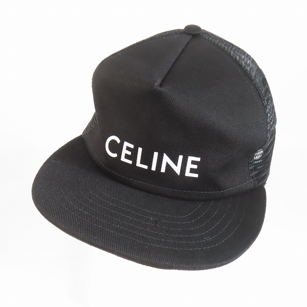 実際に弊社で買取させて頂いた【JPタグ】CELINE/セリーヌ ロゴ ベースボールキャップ 2AUU2641M/L
