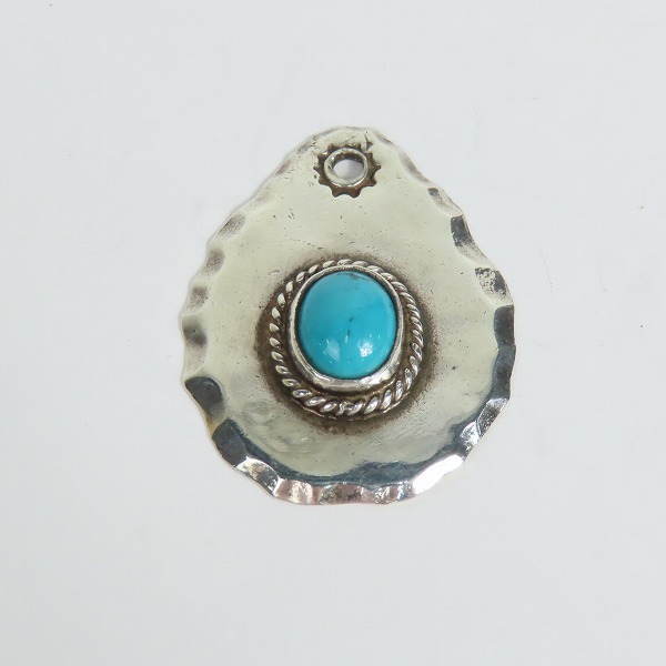 実際に弊社で買取させて頂いたFIRST ARROWS/ファーストアローズ 縄/ターコイズ メタル ペンダントトップの画像 1枚目