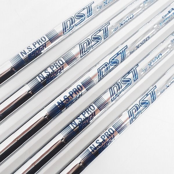 実際に弊社で買取させて頂いた【シャフトのみ】N.S.PRO/日本シャフト 850GH DST for XXIO アイアン用シャフト 5本セット FLEX:Sの画像 1枚目