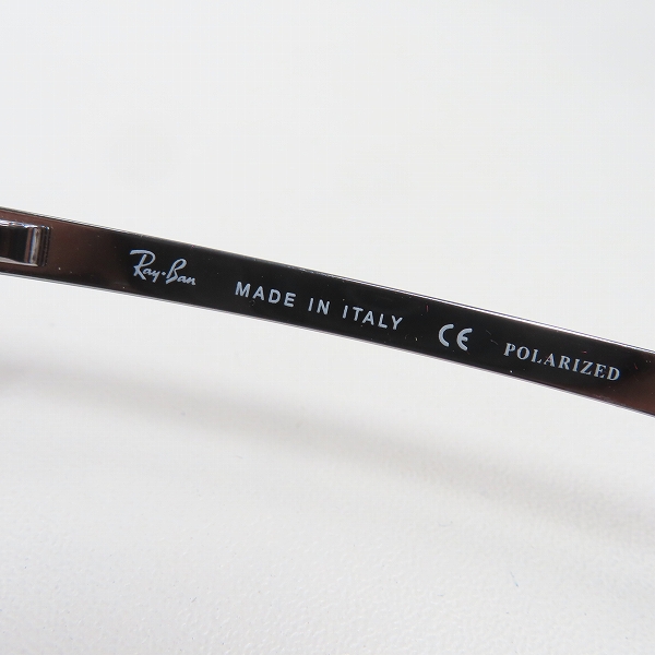 実際に弊社で買取させて頂いたRay-Ban/レイバン 偏光サングラス RB3194 004/9Aの画像 4枚目