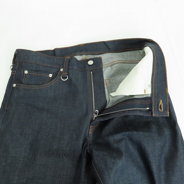 実際に弊社で買取させて頂いたuniform experiment/ユニフォームエクスペリメント/リジッドデニムテーパードパンツ UE-232005/2の画像 2枚目
