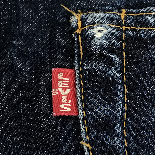 実際に弊社で買取させて頂いたLevi’s/リーバイス LVC 201XX 刻印555 バレンシア工場 BIGE ビッグE 201-0004/W36L40の画像 3枚目