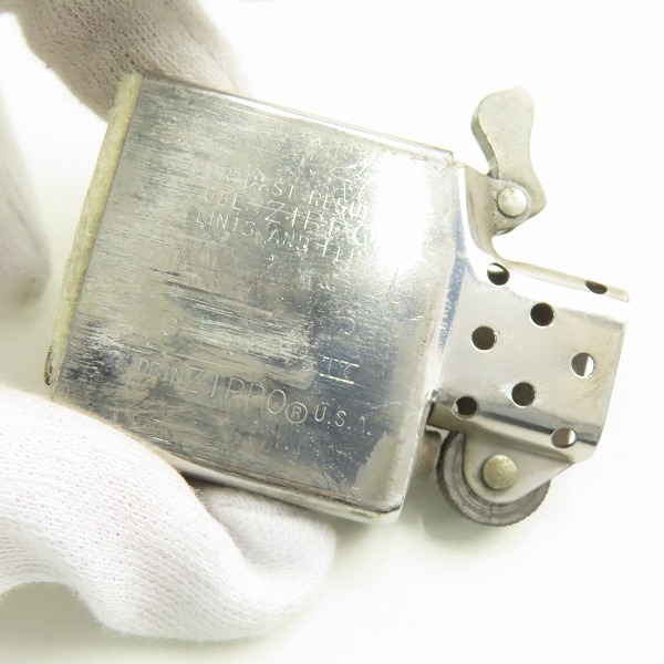 実際に弊社で買取させて頂いたZIPPO/ジッポー HARLEY DAVIDSON/ハーレーダビッドソン サイドメタル/1994年製 の画像 6枚目