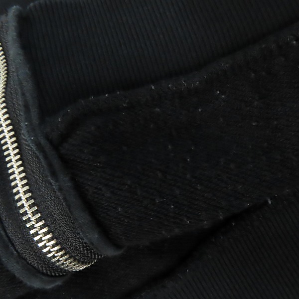 実際に弊社で買取させて頂いたDIESEL/ディーゼル フードロゴ ジップアップパーカー Lの画像 9枚目