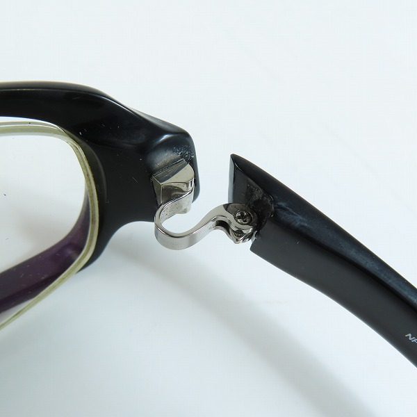 実際に弊社で買取させて頂いた999.9/フォーナインズ 眼鏡 メガネフレーム NP-55の画像 5枚目