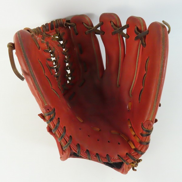 実際に弊社で買取させて頂いたHI-GOLD/ハイゴールド 軟式 内野手 右投げ用グローブの画像 2枚目