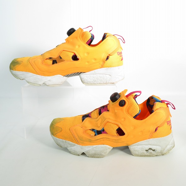 実際に弊社で買取させて頂いたReebok/リーボック INSTA PUMP FURY OG ポンプフューリー オレンジマルチ BD1507/29の画像 3枚目
