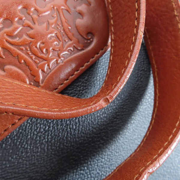 実際に弊社で買取させて頂いたOrobianco/オロビアンコ レザー切替 トートバッグ の画像 6枚目