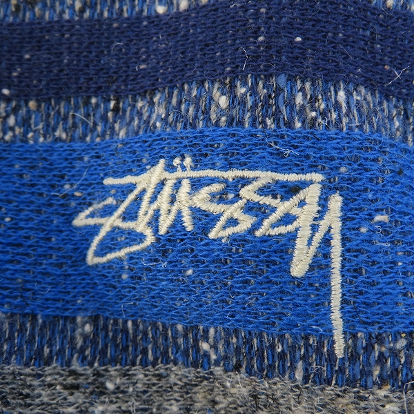 実際に弊社で買取させて頂いたSTUSSY/ステューシー ボーダー セーター 1140312/Mの画像 3枚目