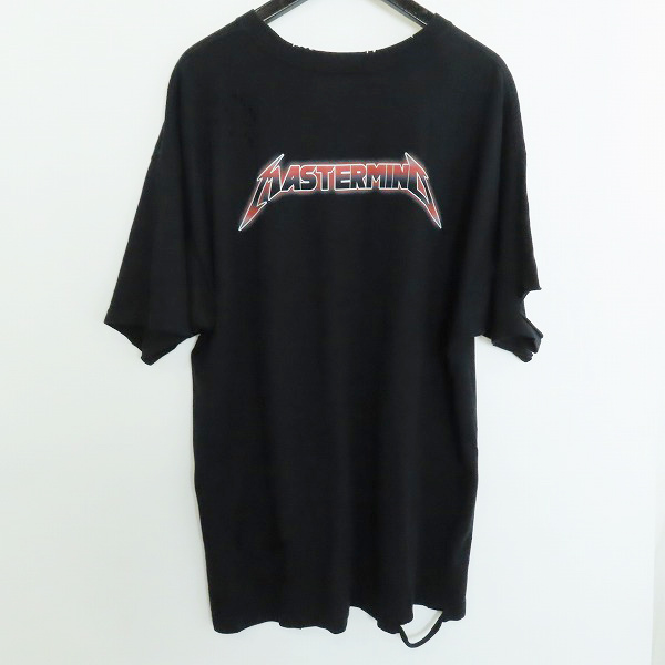実際に弊社で買取させて頂いたmastermind JAPAN/マスターマインドジャパン 20th 限定 METALLICA/メタリカ Tシャツ カットソー 17SPMM-TS20-D/Lの画像 1枚目