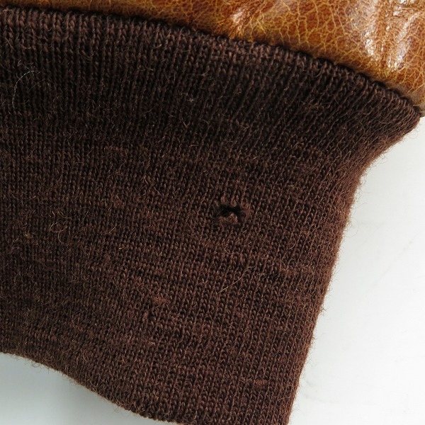 実際に弊社で買取させて頂いたThe REAL McCOYS/リアルマッコイズ A-2 フライトジャケット A-2 フライトジャケット/ミリタリージャケット/40の画像 5枚目