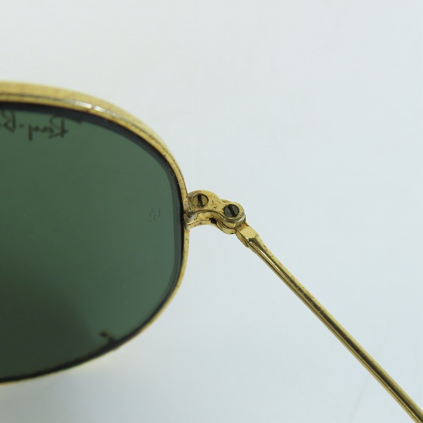 実際に弊社で買取させて頂いたRay-Ban/レイバン B&L/ボシュロム社製 ティアドロップ型 サングラスの画像 5枚目