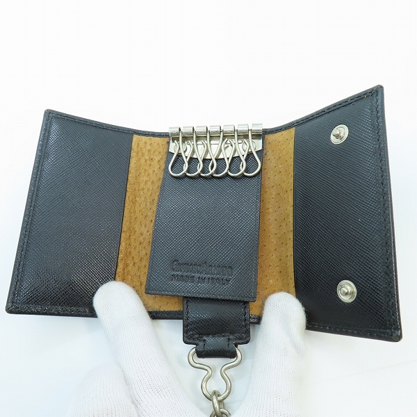 実際に弊社で買取させて頂いたGIORGIO ARMANI/ジョルジオアルマーニ 6連 キーケースの画像 3枚目