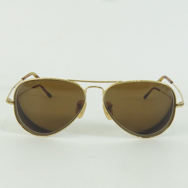 実際に弊社で買取させて頂いたRay-Ban/レイバン AVIATOR METAL II/アビエーター メタル サングラス RB3689 9147/31 の画像 1枚目