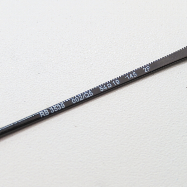 実際に弊社で買取させて頂いたRay-Ban/レイバン Erika/エリカ サングラス/アイウェア RB3539 002/Q5の画像 5枚目