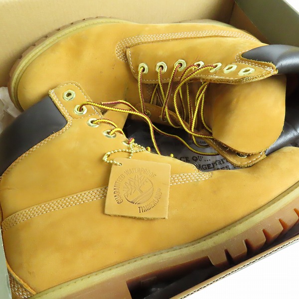 実際に弊社で買取させて頂いたTimberland/ティンバーランド アイコン 6インチプレミアムブーツ TB010061/8.5の画像 8枚目