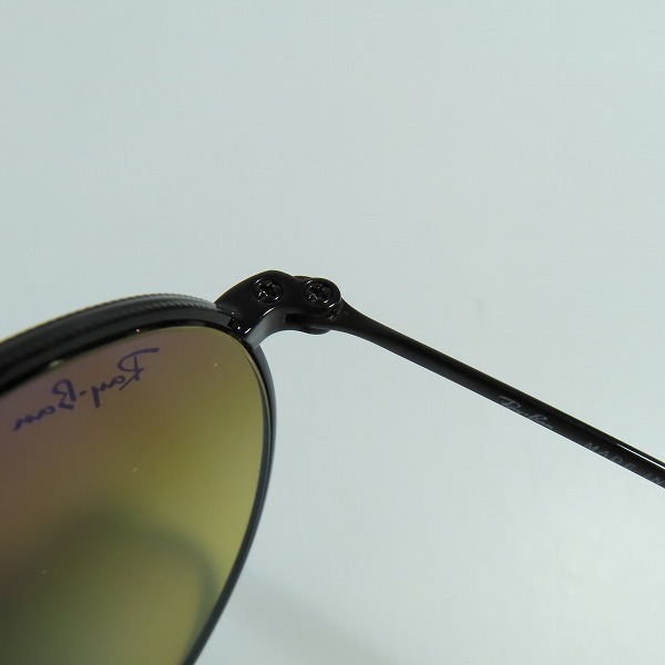 実際に弊社で買取させて頂いたRay-Ban/レイバン ROUND METAL ラウンドメタル サングラス アイウェア RB3447の画像 5枚目