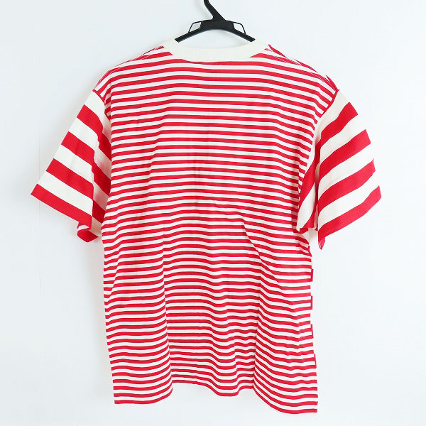 実際に弊社で買取させて頂いたHERMES/エルメス ボーダー柄半袖Tシャツ コットン マリンルック の画像 1枚目