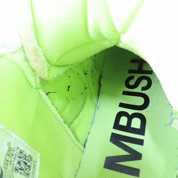 実際に弊社で買取させて頂いたNIKE×AMBUSH/ナイキ×アンブッシュ DUNK HIGH "FLASH LIME" ダンクハイ フラッシュライム CU7544-300 27.0の画像 7枚目