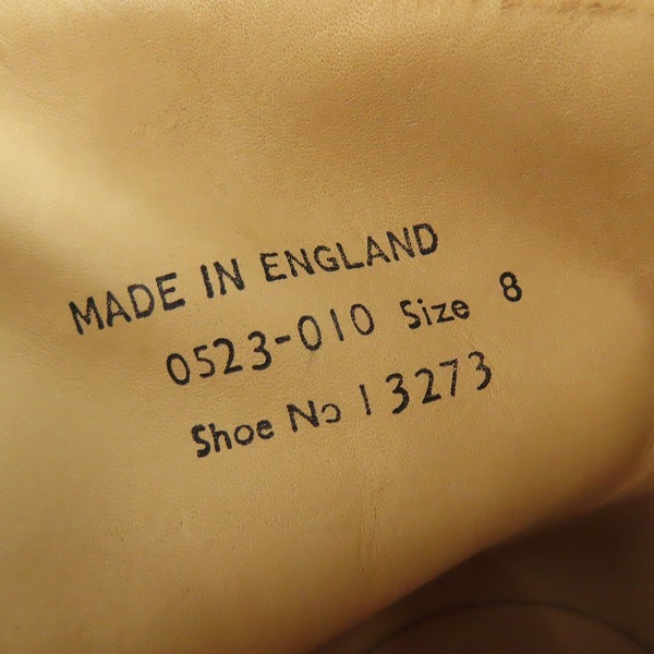 実際に弊社で買取させて頂いたGEORGE COX/ジョージコックス 150足 私立探偵 濱マイク限定品 永瀬正敏 13273/8の画像 5枚目