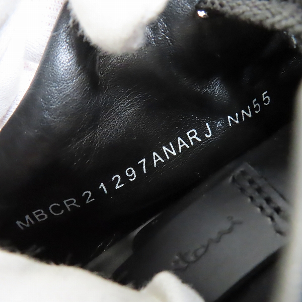 実際に弊社で買取させて頂いたSANTONI/サントーニ スニーカー MBCR21297ANARJ/7.5の画像 6枚目