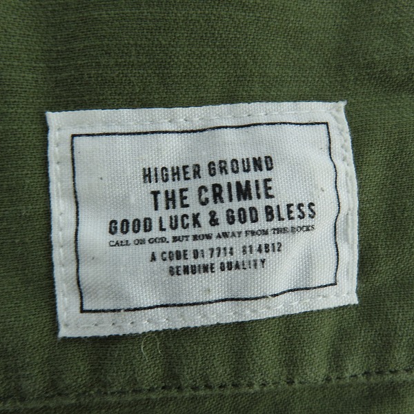 実際に弊社で買取させて頂いたCRIMIE/クライミー REALIZED WORKS フィールドジャケット ミリタリージャケット/Mの画像 5枚目