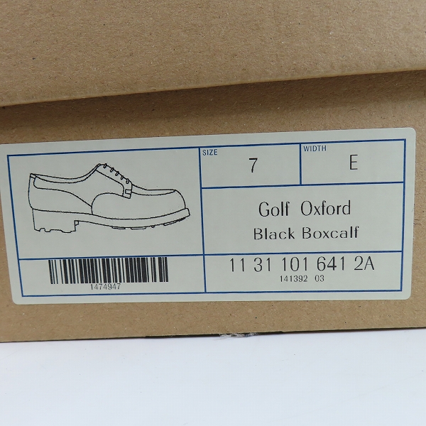実際に弊社で買取させて頂いたJ.M.WESTON/ジェイエムウエストン Golf Oxford/ゴルフオックスフォード ビジネスシューズ 31-101-641-2A/7Eの画像 8枚目