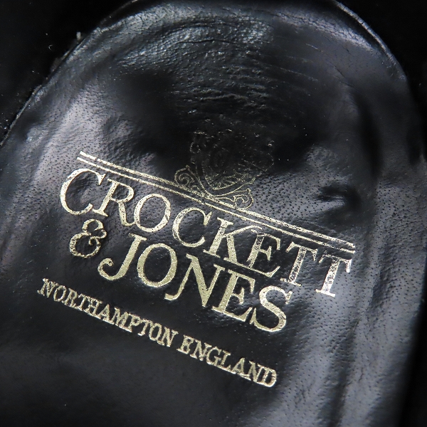 実際に弊社で買取させて頂いたCROCKETT&JONES/クロケット＆ジョーンズ KENT/ケント ストレートチップ 6033-12/8.5Eの画像 6枚目