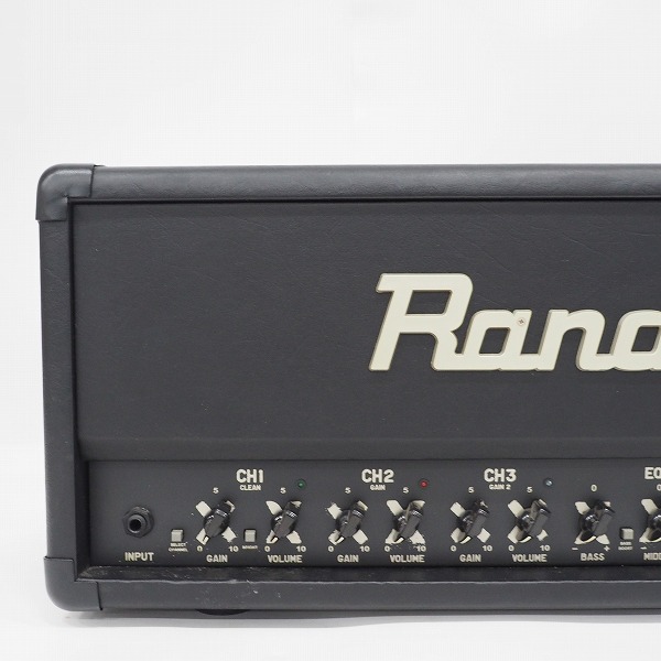 実際に弊社で買取させて頂いた★【電源ケーブル欠品】Randall/ランドール RG3003 エレキギター用ヘッドアンプ フットスイッチ付/簡易動作確認済の画像 1枚目