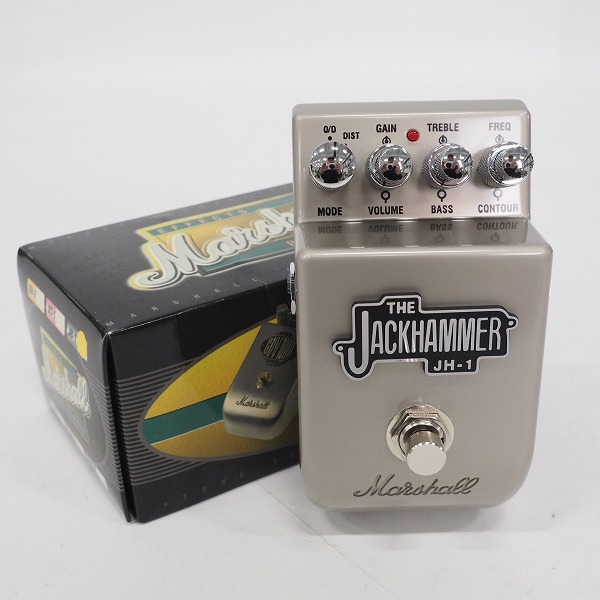 実際に弊社で買取させて頂いた【美品】Marshall/マーシャル JH-1 THE JACKHAMMER ジャック ハマー OD/DS エフェクター/動作確認済