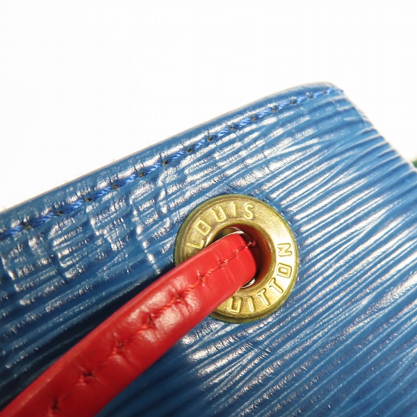 実際に弊社で買取させて頂いたLOUIS VUITTON/ルイ ヴィトン エピ ノエ マルチカラー 巾着 ショルダー バッグ M44084の画像 7枚目