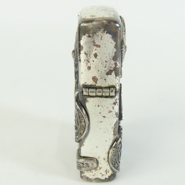 実際に弊社で買取させて頂いたZIPPO/ジッポー HARLEY-DAVIDSON/ハーレーダビッドソン MAKE METAL メイクメタル メタル貼り PHD-US 1996年製の画像 3枚目