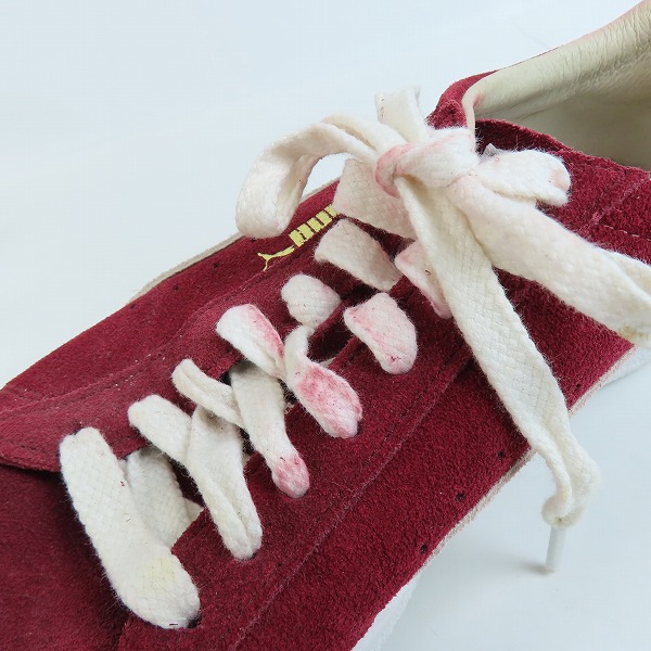 実際に弊社で買取させて頂いたPUMA/プーマ スエード ローカットスニーカー 365942-09/28の画像 7枚目