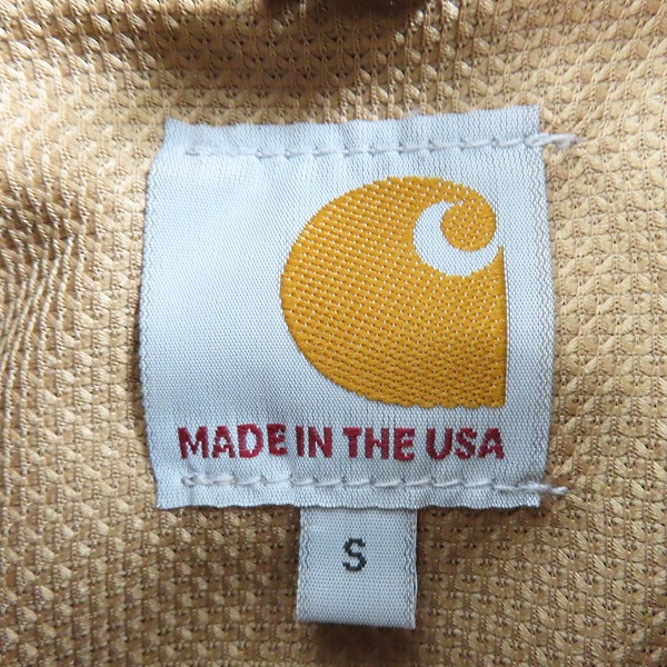 実際に弊社で買取させて頂いたCarhartt/カーハート Active Jacket Thermal Lined アクティブジャケット J131-BRN/Sの画像 2枚目