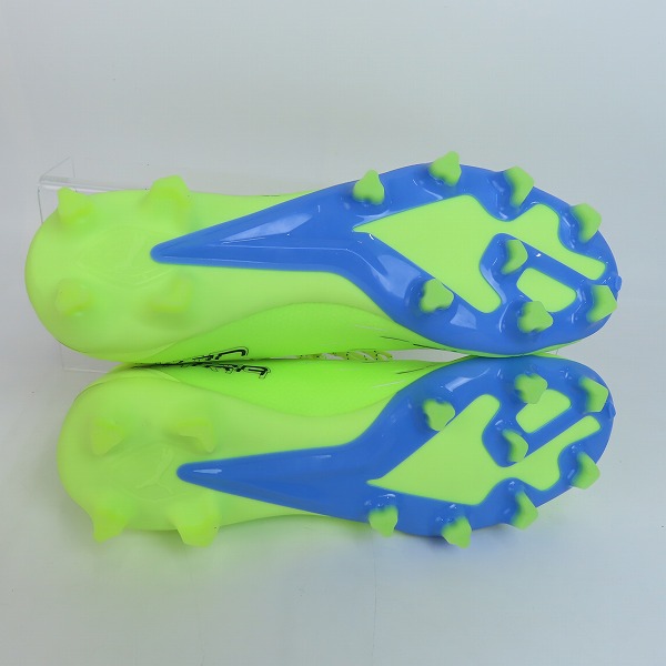 実際に弊社で買取させて頂いたPUMA/プーマ ウルトラプロ FG/AG サッカー用 スパイク グリーン系 106931-01 25の画像 2枚目