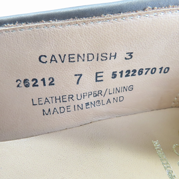 実際に弊社で買取させて頂いたCROCKETT&JONES/クロケットアンドジョーンズ CAVENDISH3/キャベンディッシュ3 タッセルローファー スウェード 26212/7Eの画像 5枚目
