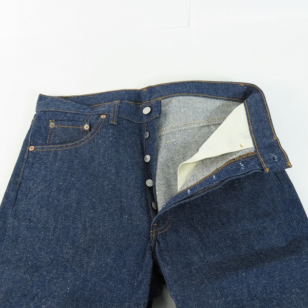 実際に弊社で買取させて頂いたLEVIS/リーバイス 501 米国製 刻印501 デニムパンツ 501-0000/W34L34の画像 2枚目