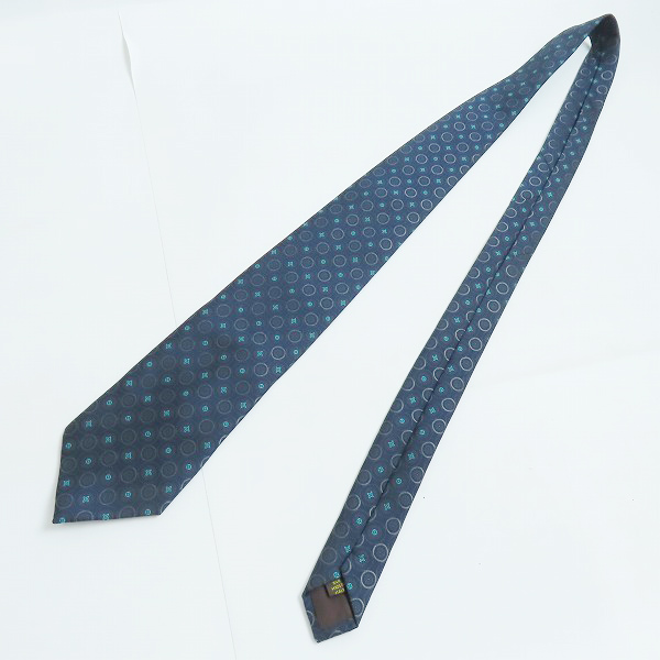 実際に弊社で買取させて頂いたLOUIS VUITTON/ルイヴィトン 総柄 シルク100％ ネクタイの画像 5枚目