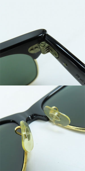 実際に弊社で買取させて頂いたRay-Ban/レイバン B&L/ボシュロム社製 WAYFARER MAX/ウェイファーラーマックス サングラス/アイウェア ブラックの画像 4枚目